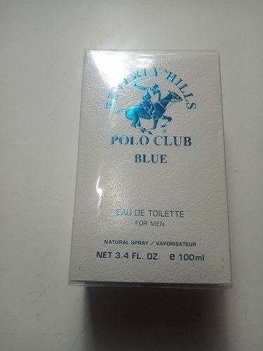Beverly Hills Polo Club Blue Cologne  2.5 Oz plus .05 Travel Spray . New In Box.