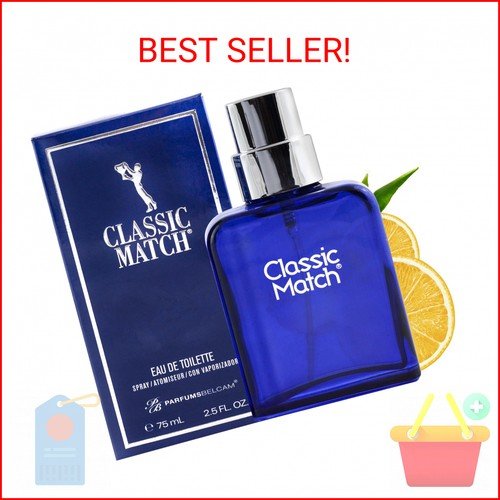 Parfums Belcam Classic Match CM Version of Polo, Cologne for Men, 2.5 Fl oz 2PK