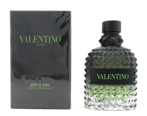 Valentino Uomo Born In Roma Green Stravaganza 3.4 oz. EDT Spray for Men New