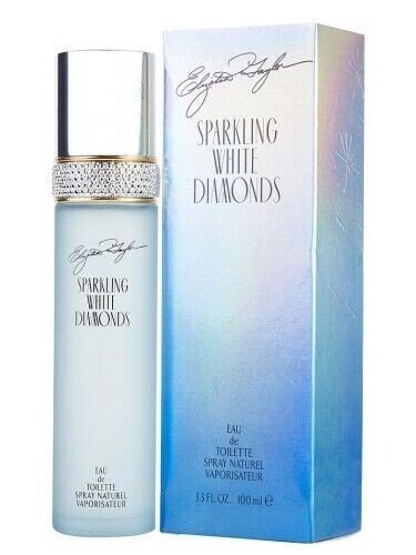 Sparkling White Diamonds by Elizabeth Taylor 3.3oz EDT for Women NEW SEALED Box