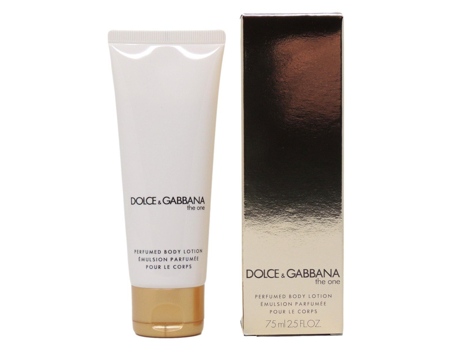 D&G DOLCE & GABBANA THE ONE 75ml 2.5fl oz PERFUMED BODY LOTION NEW IN BOX
