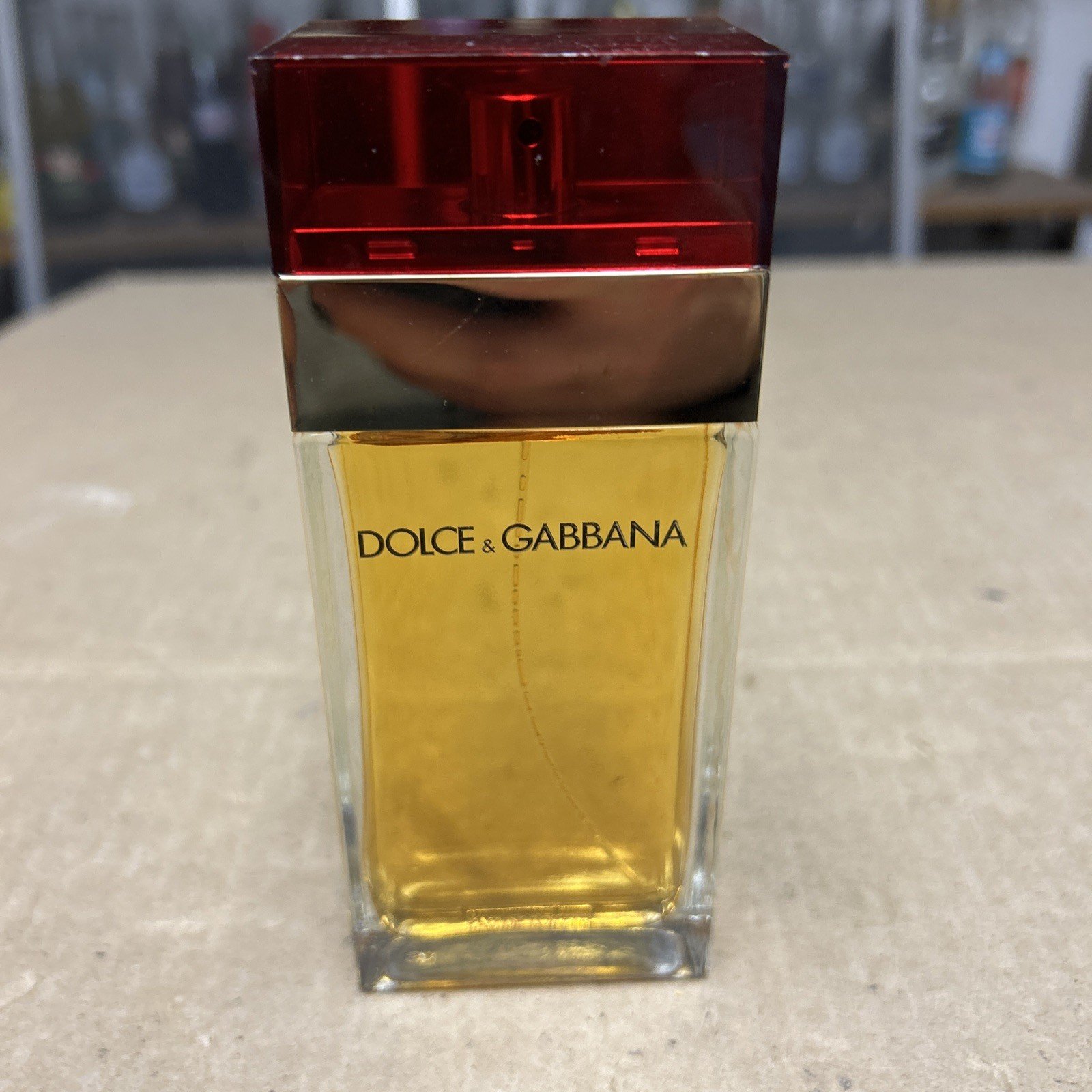 VTG DOLCE & GABBANA PERFUME WOMEN Red 3.4 oz / 100 ml EDT Spray No Box