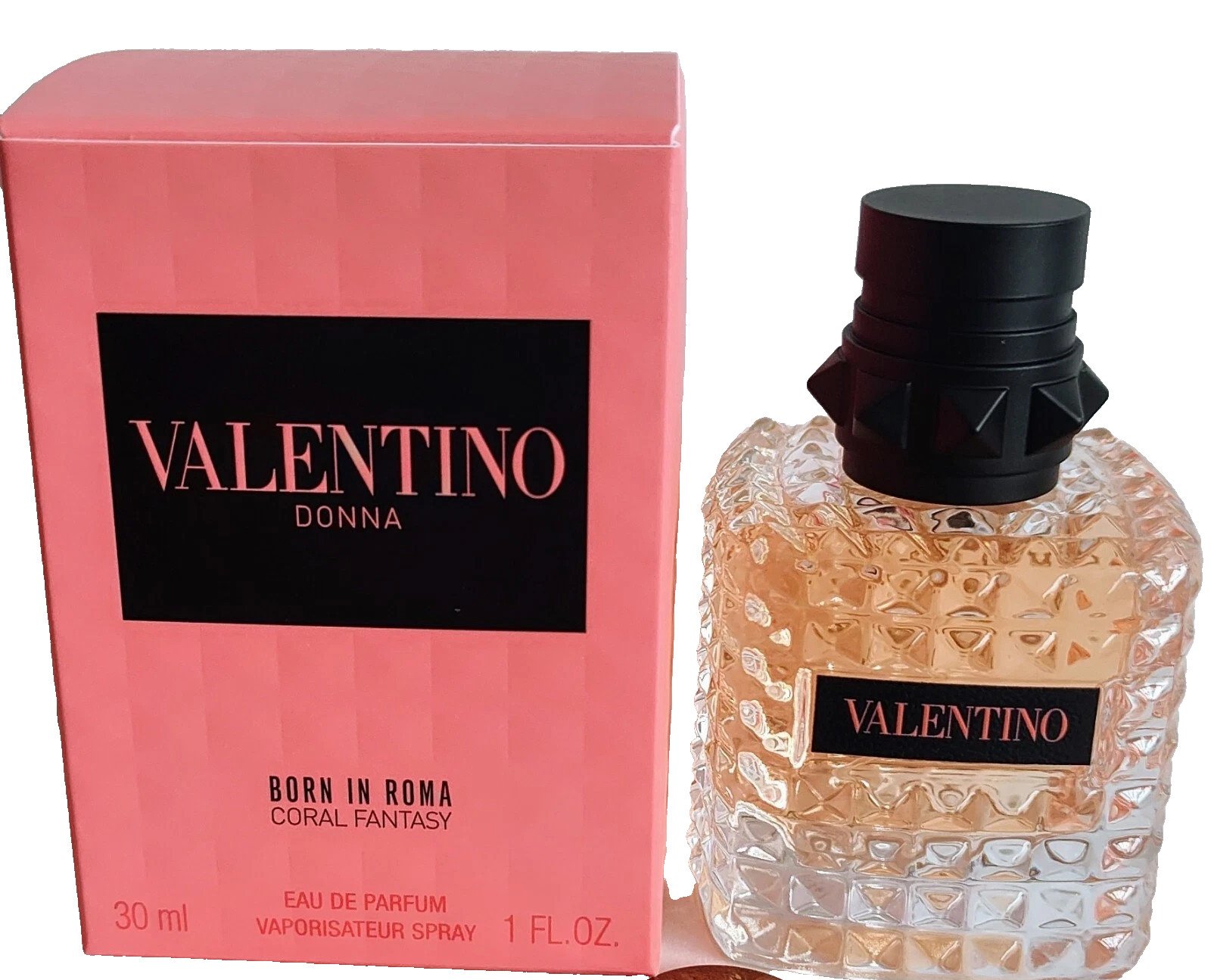 Valentino Donna BORN IN ROMA Coral FANTASY EDP 1.0 oz 30ml *SEALED* New SPRAY