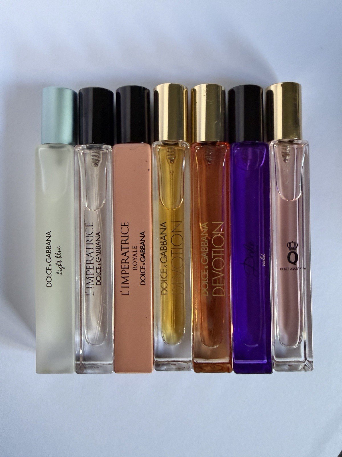 Dolce & Gabbana Women’s  Travel Collection set 10 ML X 7 Variety