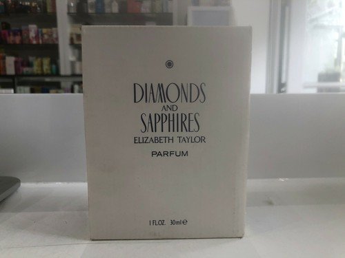 ELIZABETH TAYLOR DIAMONDS AND SAPPHIRES PARFUM 30 ML COMPANY SEALED