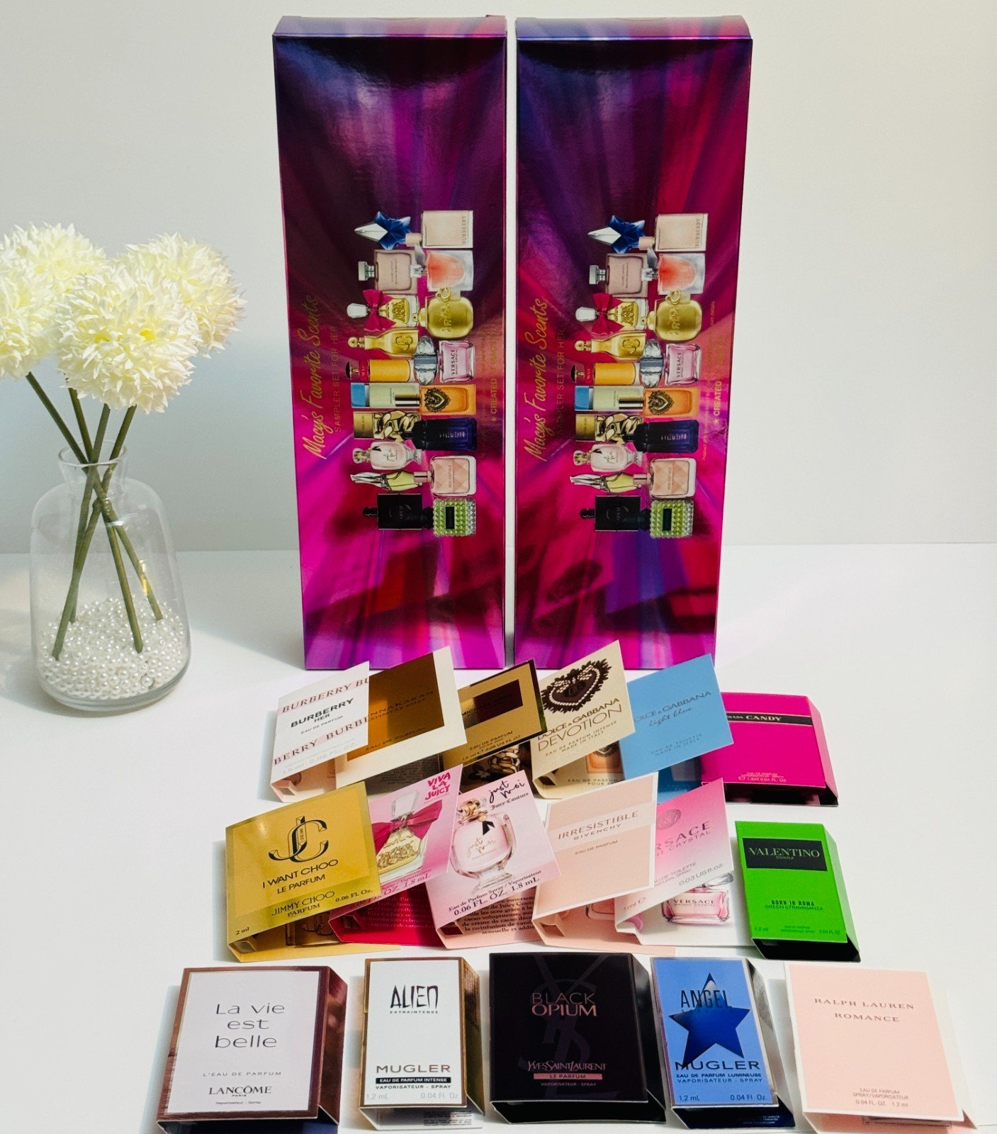 Macys’ 18-Pc. Favorite Scents/Fragrances Sampler Discovery Gift For Her