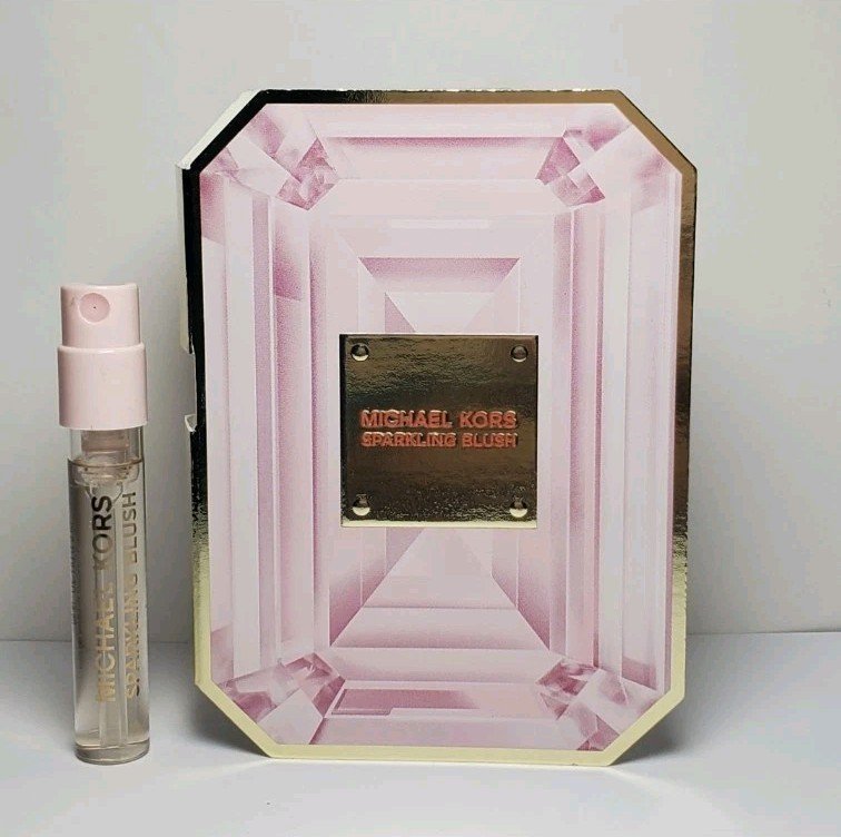 Michael Kors Sample Size Rare Perfume Sparkling Blush Vial New 100% Authentic.