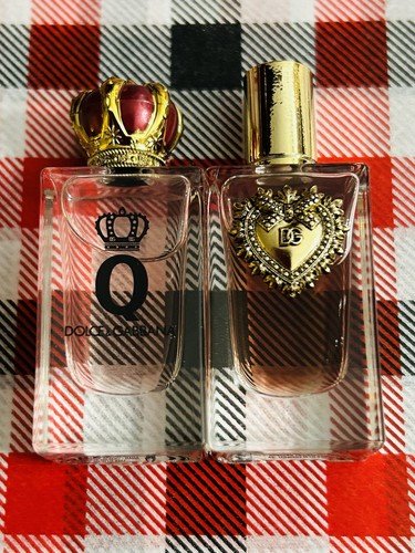 2 Dolce & Gabbana Set: Q EDP 5ml & Devotion EDP 5ml Perfume Miniatures