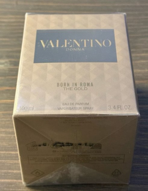 100ml Valentino Born in Roma The Gold Donna Eau de Parfum Women 3.4oz