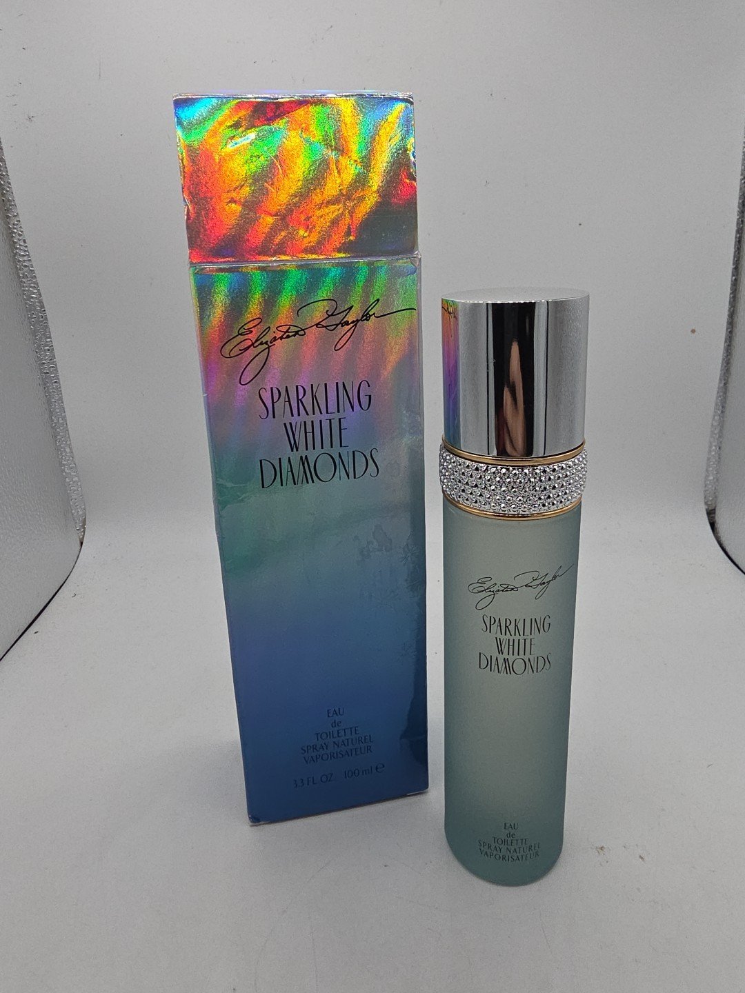 SPARKLING WHITE DIAMONDS Elizabeth Taylor perfume 3.3 oz 3.4 edt NEW IN BOX